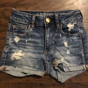 American Eagle High Rise Shorts